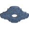 Ekena Millwork Peralta Ceiling Medallion (Canopies up to 4 5/8"), 17 3/4"OD x 3 1/8"ID x 1"P, Americana Crackle CM17PEAMC - alternate 4